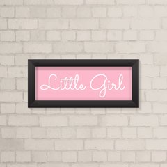 Quadro Infantil Little Girl - comprar online