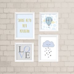 Kit de Quadros Sonhe Alto Pequeno