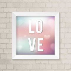 Quadro Infantil Love Fashion