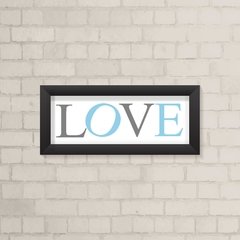 Quadro Infantil Love Menino - comprar online