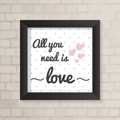 Quadro Casa Love - comprar online