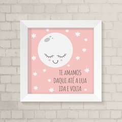 Quadro Infantil Lua Cheia