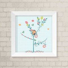 Quadro Infantil Macaquinho