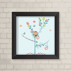 Quadro Infantil Macaquinho - comprar online