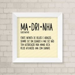 Quadro Infantil Madrinha