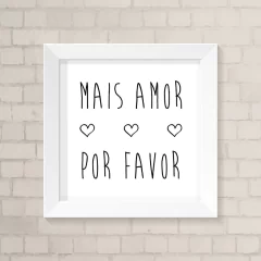 Quadro Casa Mais Amor