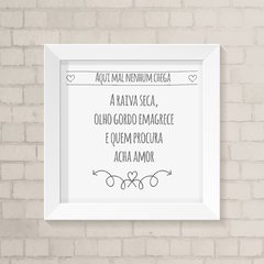 Quadro Casa Mal Nenhum