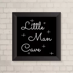 Quadro Infantil Man Cave - comprar online