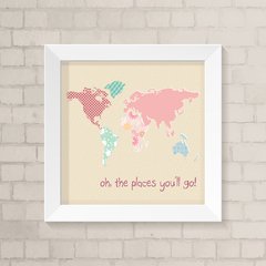 Quadro Casa Mapa