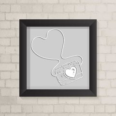 Quadro Casa Máquina Fotográfica - comprar online