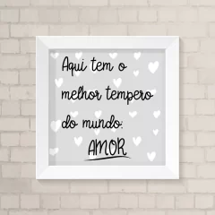 Quadro Casa Melhor Tempero