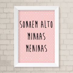 Quadro Infantil Meninas Irmãs