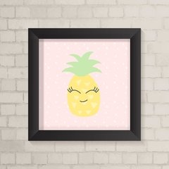 Quadro Infantil Abacaxi Menina - comprar online