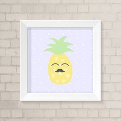 Quadro Infantil Abacaxi Menino