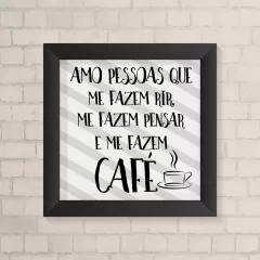 Quadro Casa Amo Pessoas - comprar online