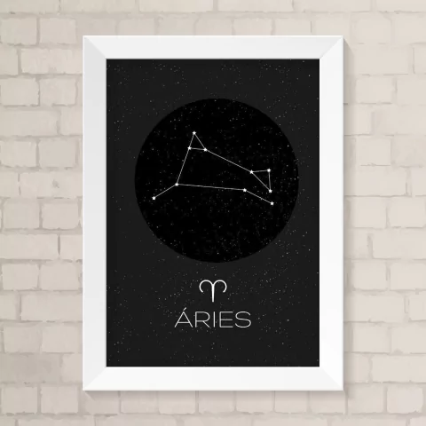 Quadro Casa Signo Áries