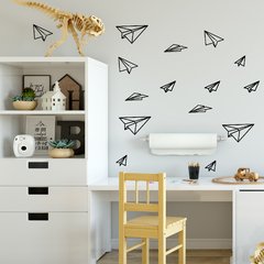 Adesivos Aviões de Papel