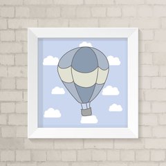 Quadro Infantil Balão Azul