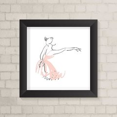 Quadro Infantil Bailarina - comprar online
