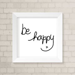 Quadro Casa Be Happy