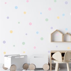 Adesivos Bolinhas Candy Colors 3, 4 e 5cm