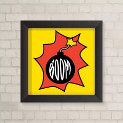 Quadro Infantil Boom - comprar online