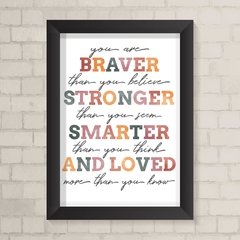 Quadro Infantil Braver - comprar online