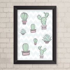 Quadro Infantil Cactus - comprar online