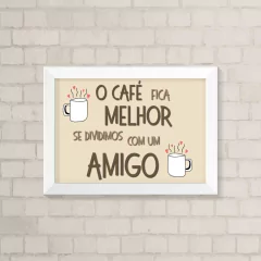 Quadro Casa Café