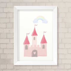 Quadro Infantil Castelo
