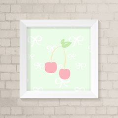 Quadro Infantil Cereja