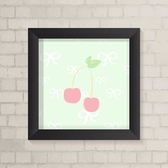 Quadro Infantil Cereja - comprar online