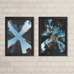 Kit de Quadros Cidade e Floresta - comprar online
