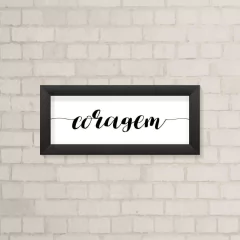 Quadro Casa Coragem - comprar online