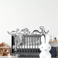 Adesivos Dinossauros de Cabeceira