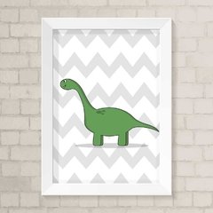 Quadro Infantil Dino Verde