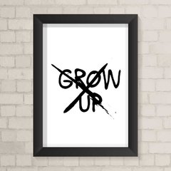 Quadro Infantil Grow Up - comprar online