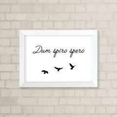 Quadro Casa Frase