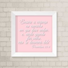 Quadro Infantil Ensina a Criança