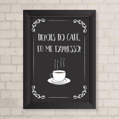 Quadro Casa Café Expresso - comprar online