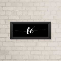 Quadro Casa Fé fundo Preto - comprar online