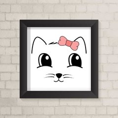Quadro Infantil Gatinha - comprar online