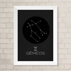 Quadro Casa Signo Gêmeos