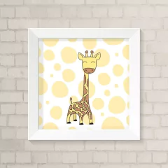 Quadro Infantil Girafinha