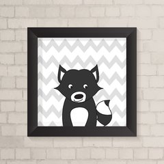 Quadro Infantil Guaxinim - comprar online