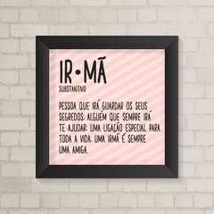 Quadro Infantil Irmã - comprar online