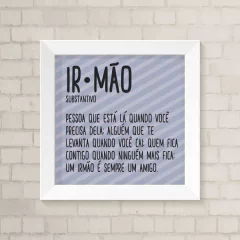 Quadro Infantil Irmão