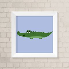 Quadro Infantil Jacaré