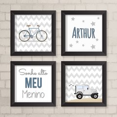 Kit de Quadros Jeep e Bicicleta - comprar online