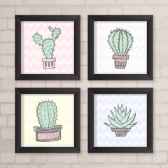Kit de Quadros Cacto - comprar online